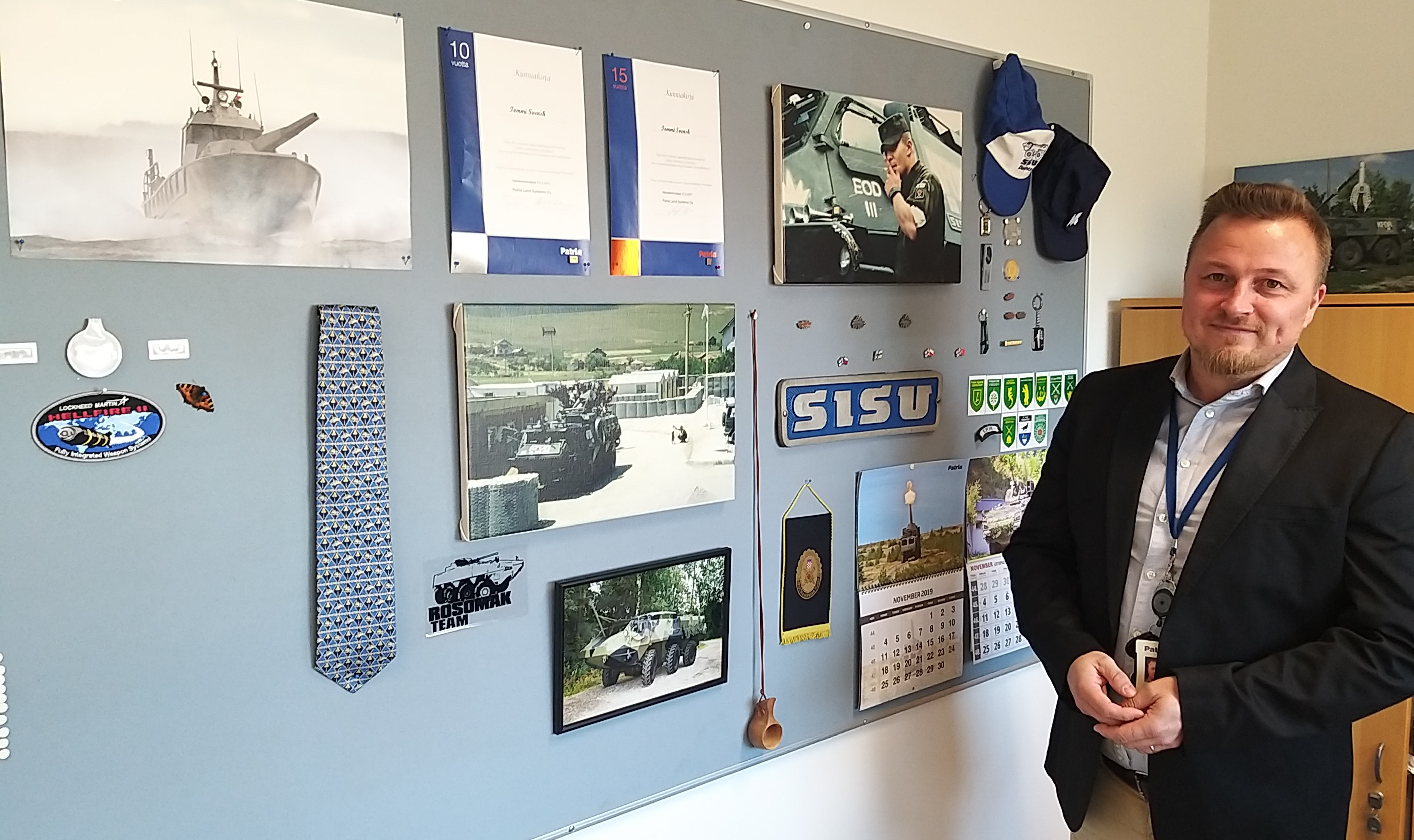 Tommi Svensk, tuotantojohtaja, Patria Tommi Svensk, tuotantojohtaja, Patria