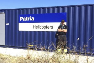 Pääteknikko Jamie Ravenshear työskenteli kaksi viikkoa Lesboksen saaren operaatiossa.
