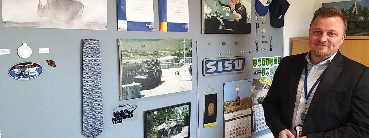 Tommi Svensk, tuotantojohtaja, Patria Tommi Svensk, tuotantojohtaja, Patria