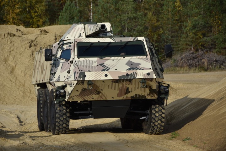 Patria 6x6 with NEMO