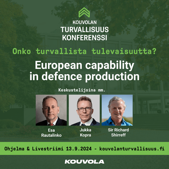 Kouvolan Turvallisuuskonferenssi Kouvolan Turvallisuuskonferenssi
