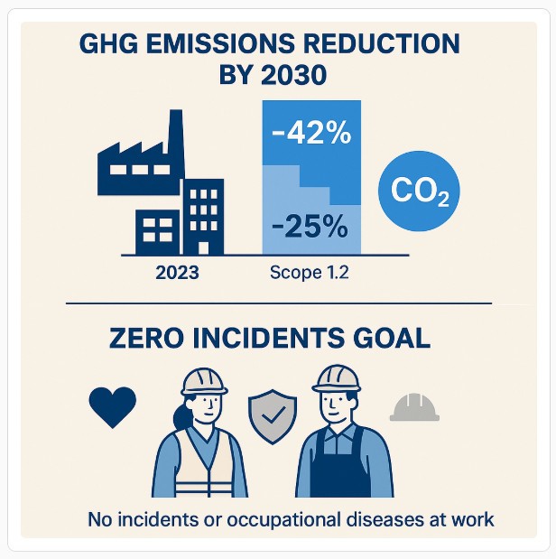 Long-term sustainability targets