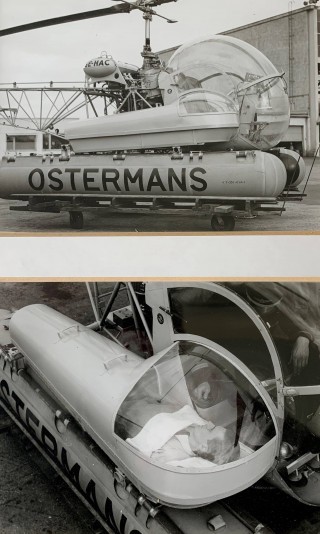 Ostermans ambulance helicopter