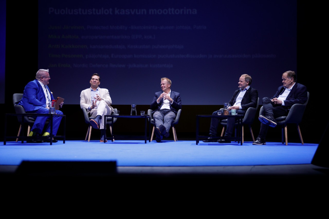 Panel discussion at Europe Forum.