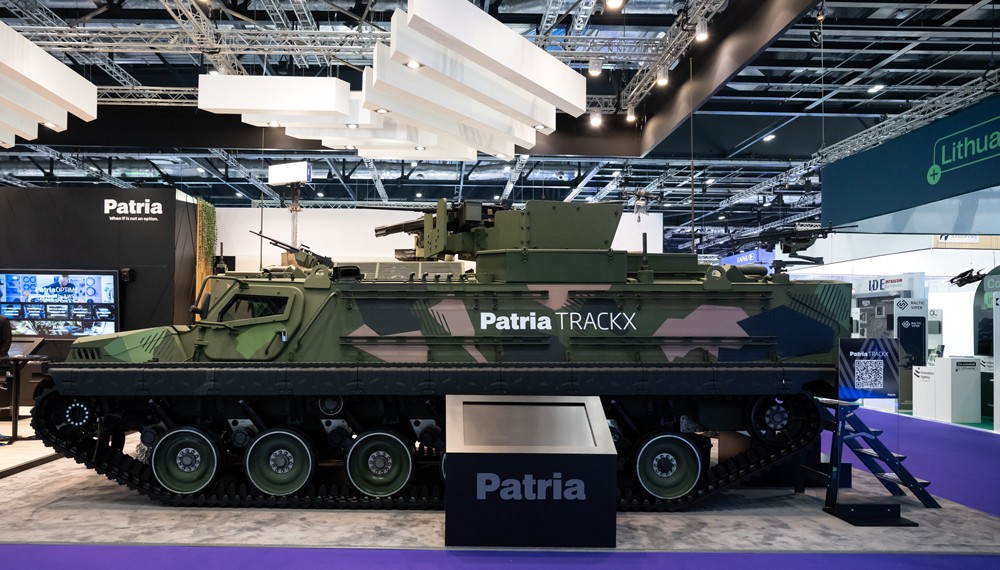 Patria TRACKX DSEI_2025