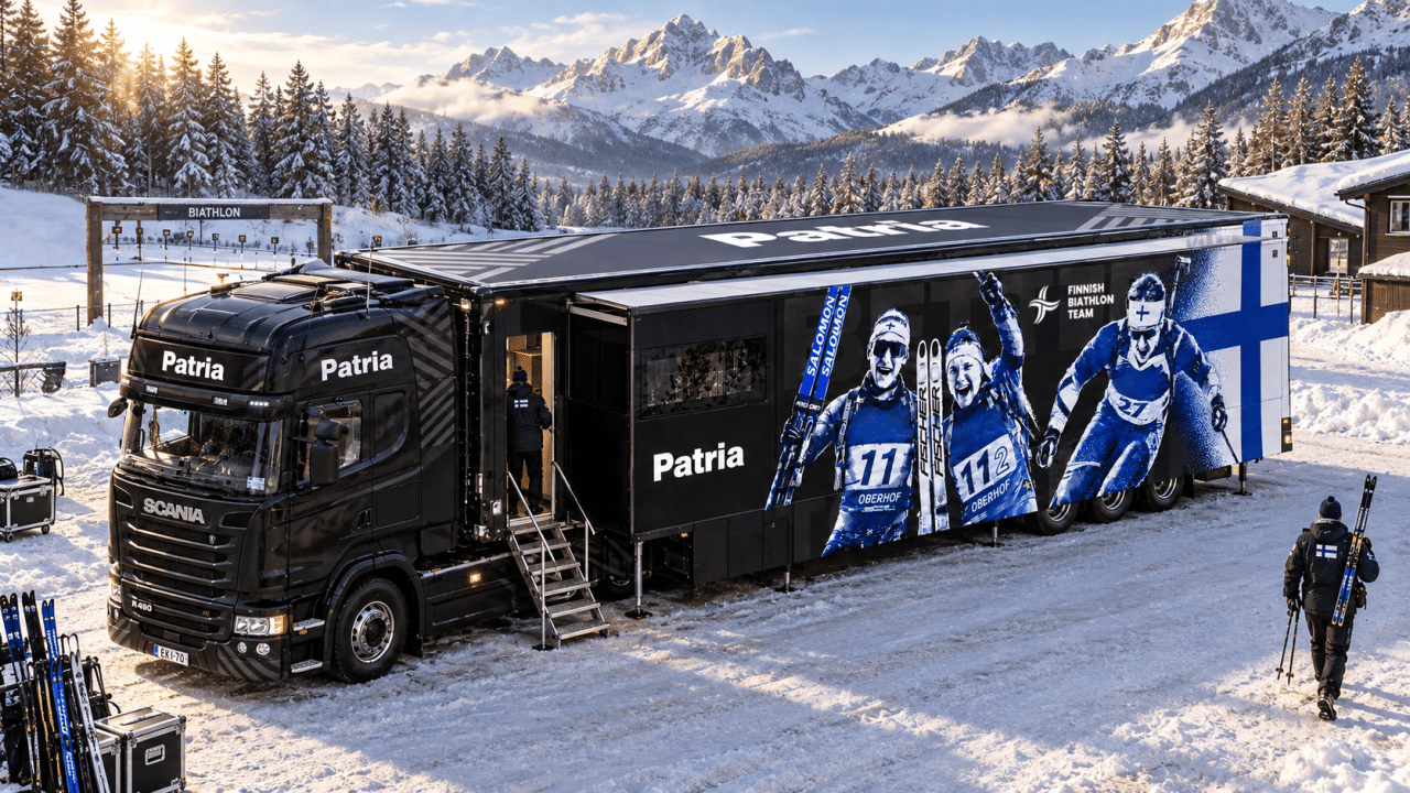 Illustration image of the service truck.