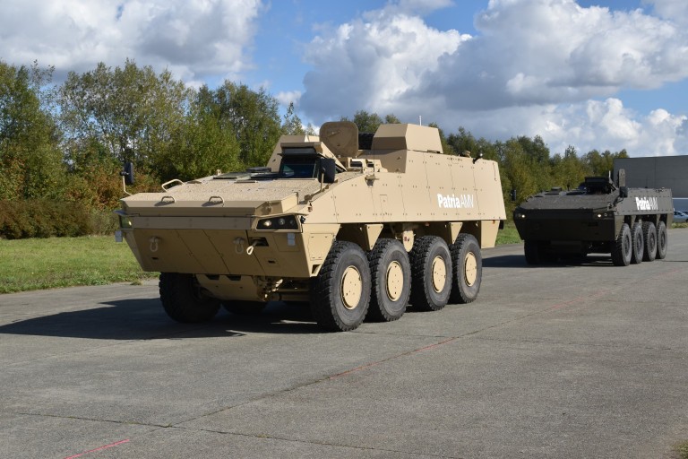 Patria - remote-controlled and autonomous driving capabilities Patria - remote-controlled and autonomous driving capabilities