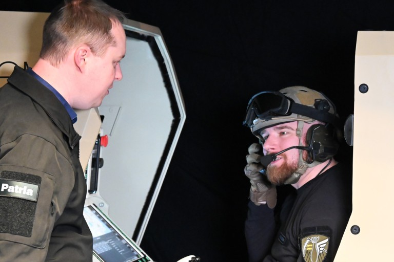 Patria NEMO Simulator