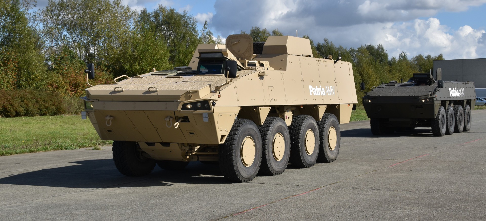 Patria - remote-controlled and autonomous driving capabilities Patria - remote-controlled and autonomous driving capabilities
