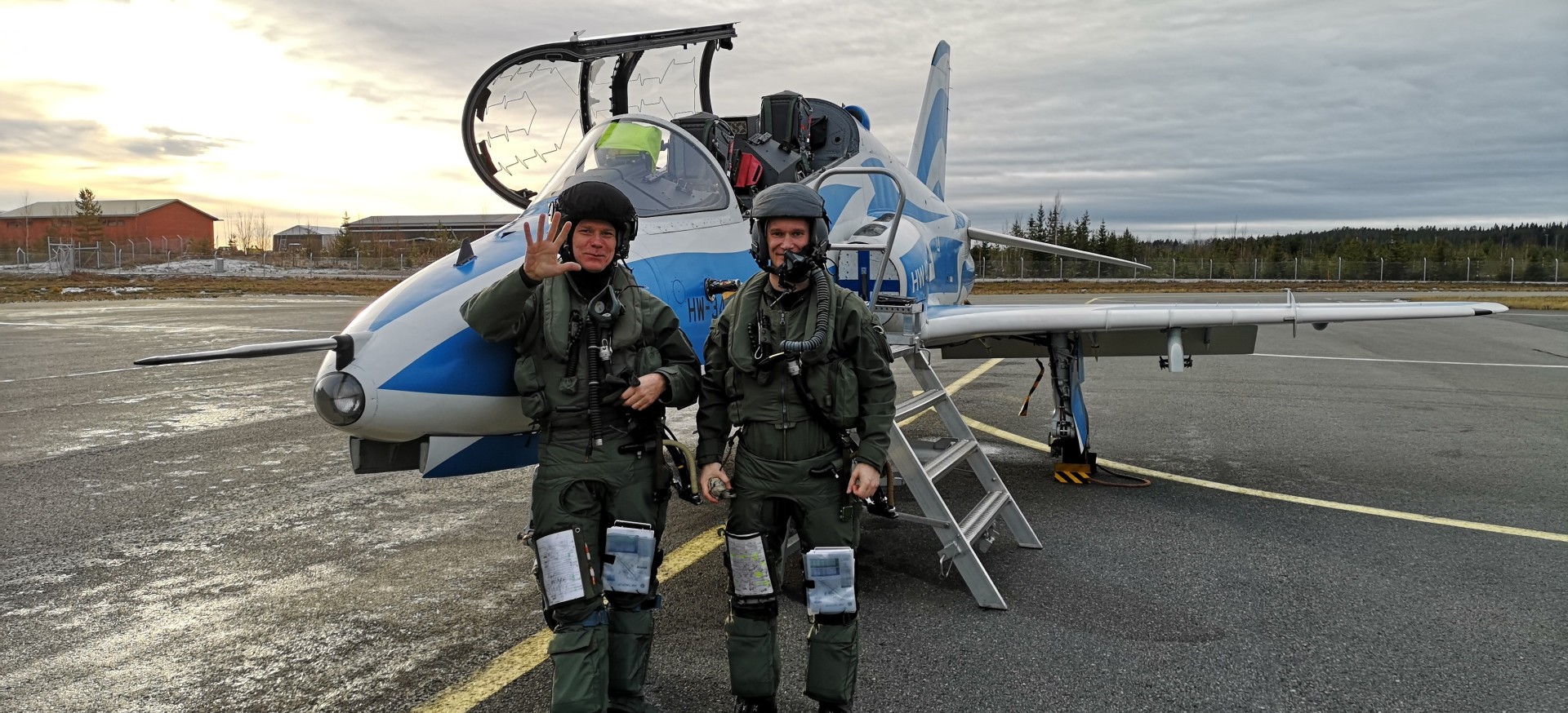Pasi Rajala: Just 5000h passed! Control test flight after special-painted machine maintenance with Capt Sampsa Kaikkonen Pasii Rajala
