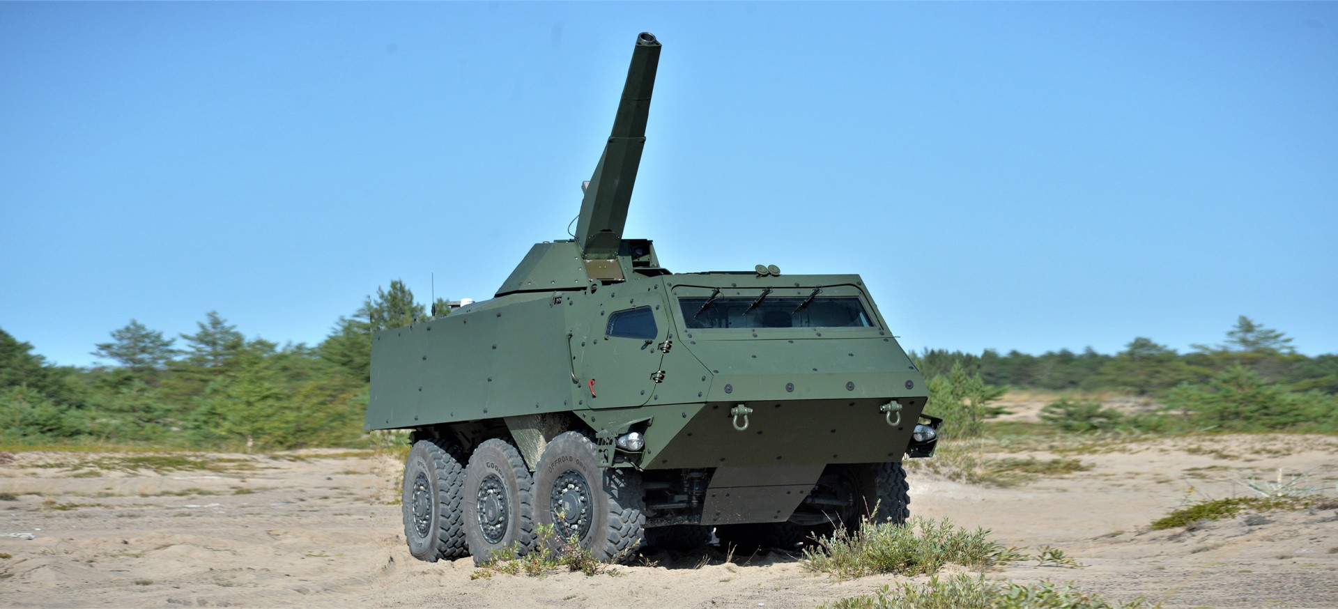 Patria 6x6 and Nemo