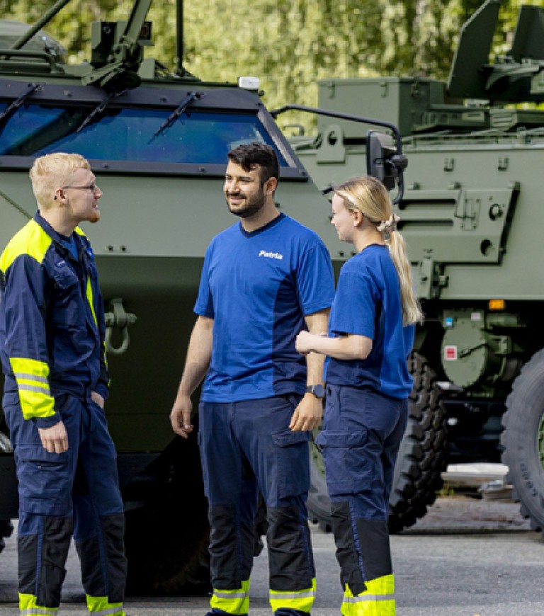 Patria vehicles