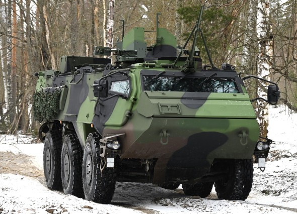 CAVS programme and Patria 6x6 