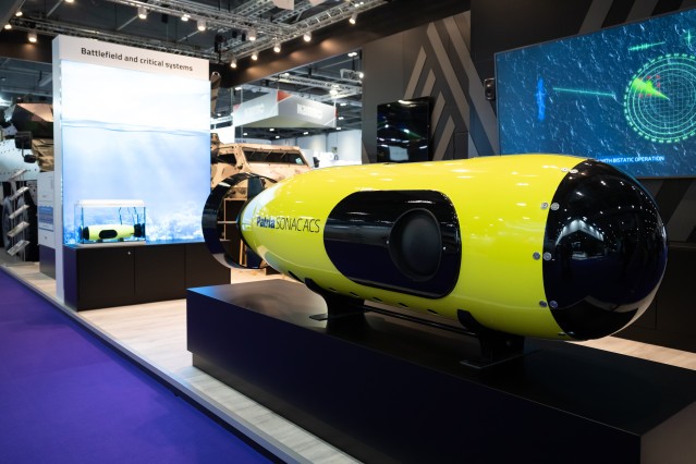 Patria SONAC ACS at DSEI 2023 Patria SONAC ACS