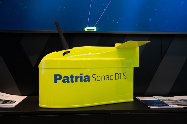 Patria SONAC DTS at DSEI 2023 Patria SONAC DTS at DSEI 2023