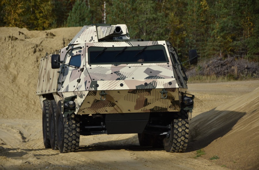 Patria 6x6 with NEMO