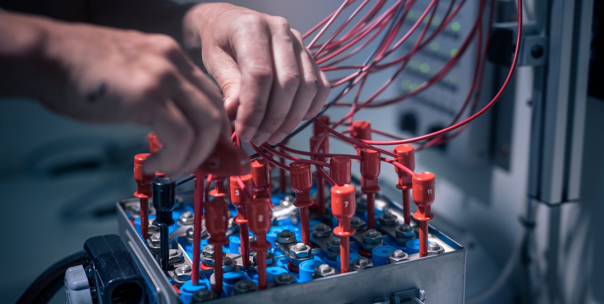 Helicopter electrical components; Photo: Patria Helicopter-electrical-component-Patria