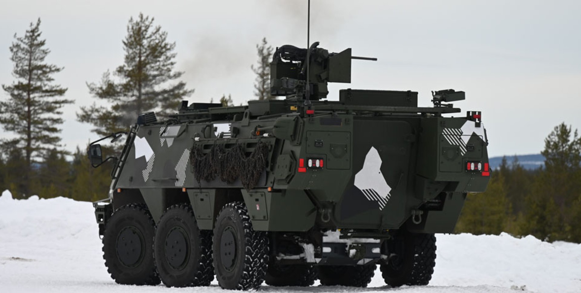 Patria fournira des stations d'armes à la Suède et à l'Allemagne dans le cadre du programme CAVS