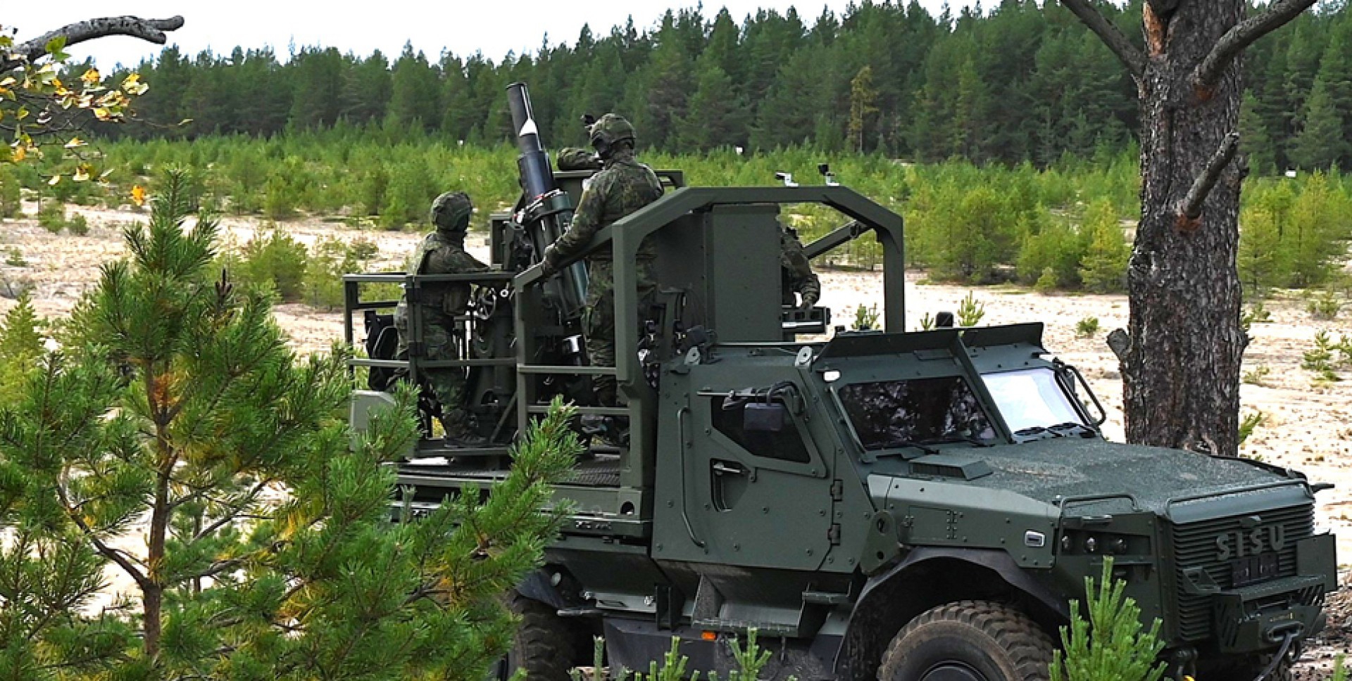 Finland anskaffar över 100 Patria TREMOS omedelbara granatkastarssystem