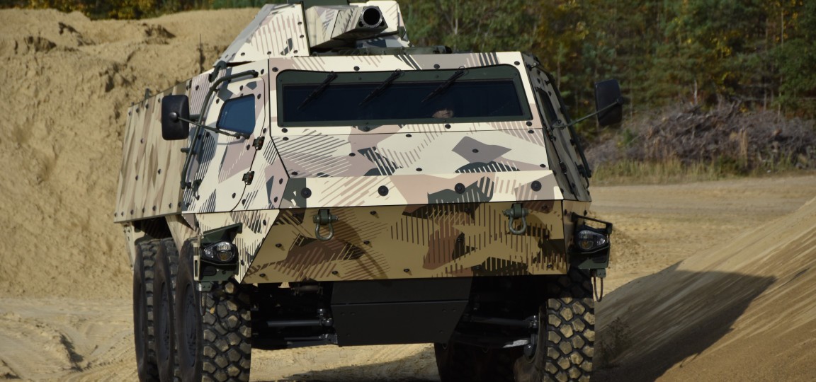 Patria 6x6 with NEMO