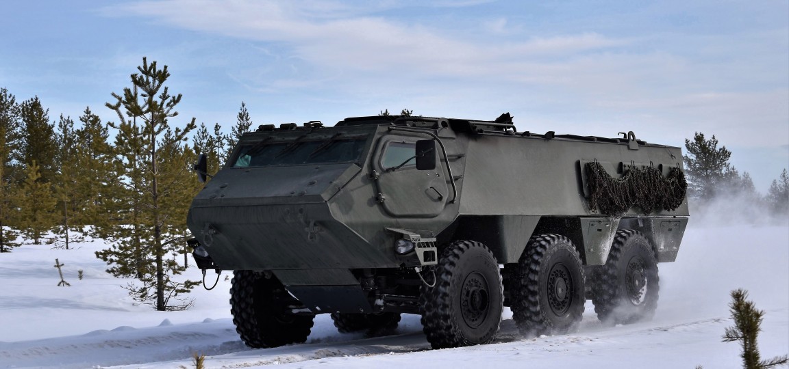 Patria 6x6 vehicle