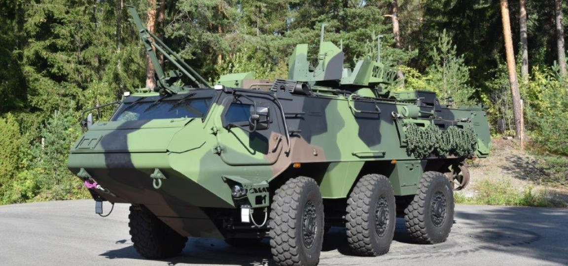 Patria 6x6 ajoneuvo