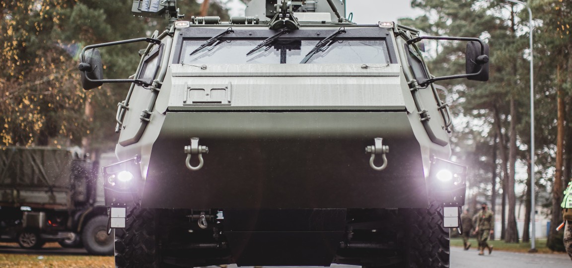 Senop night vision system for 6x6