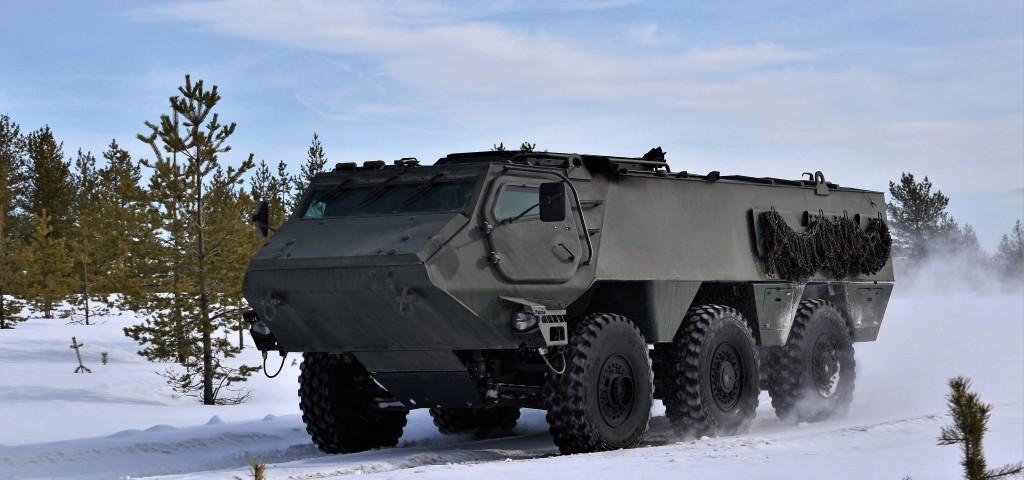 Patria 6x6 vehicle