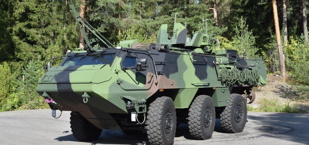 Patria 6x6 ajoneuvo