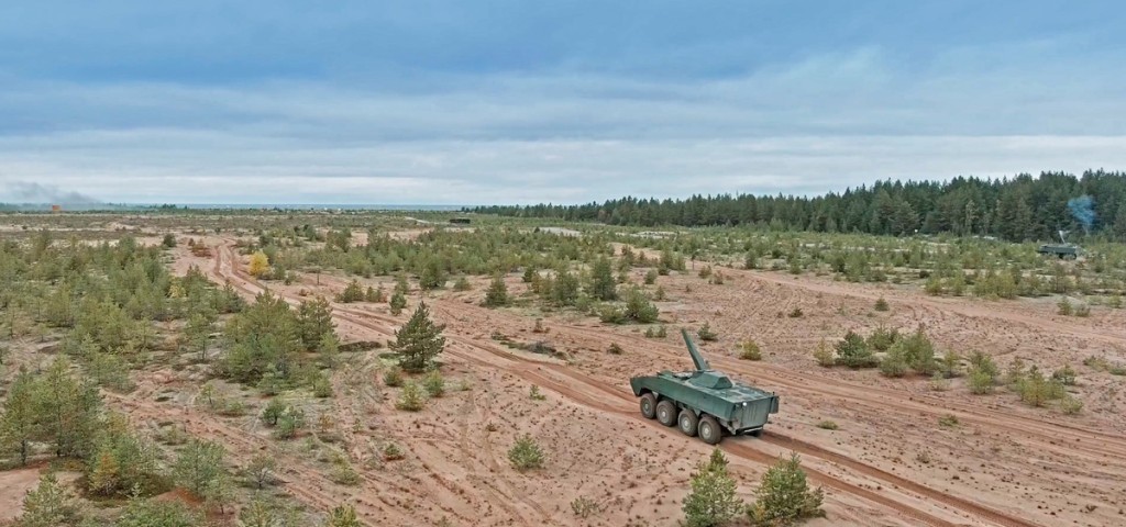 Lohtajan ammunnat Patria-Lohtaja