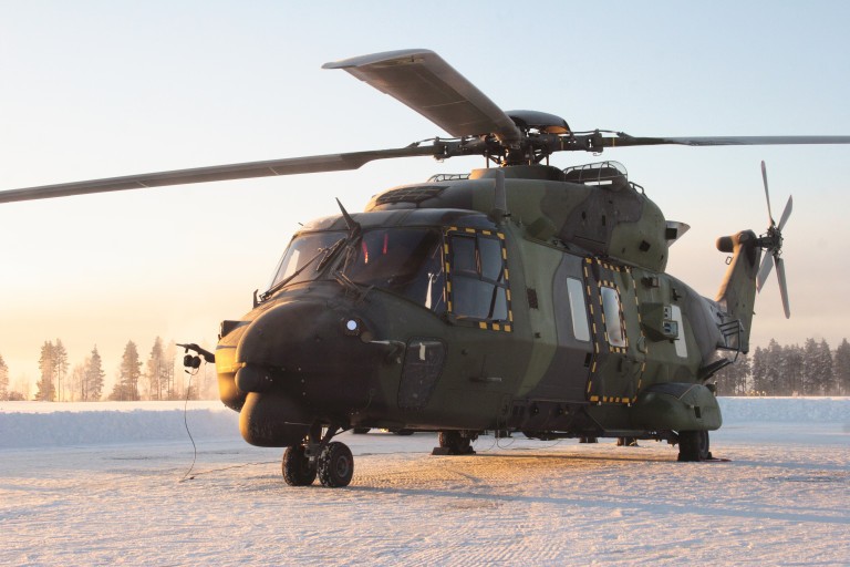 NH90-winter Photo: Patria